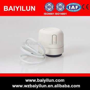 220v electric thermal actuator with wax element