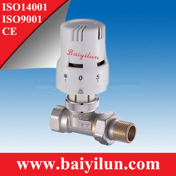 thermostatic radiator temperature controlled water valves