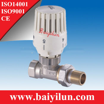 DN15 automatic thermostatic valves for heating radiators