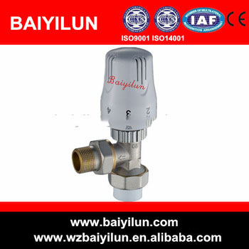 20mm brass hydro control valve for heating radiator