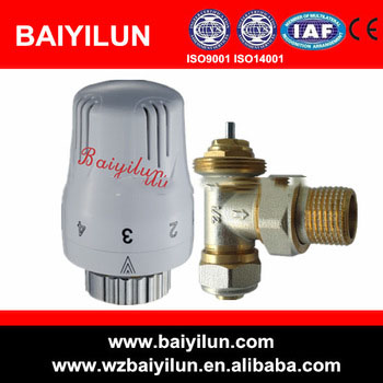 15mm brass pex-al-pex hydraulic shut off valve for radiator