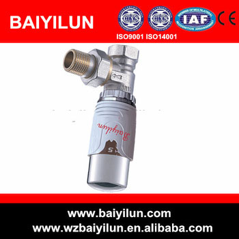 15mm brass automatic thermostatic valve for radiator