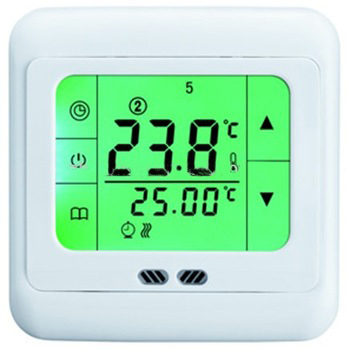 digital touch screen fan coil room thermostats