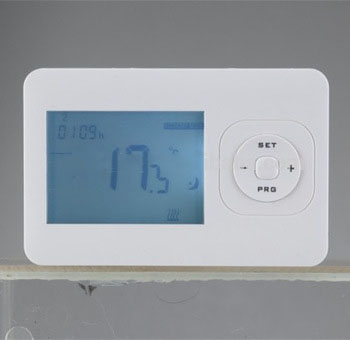 weekly programmable digital room thermostat with batteries