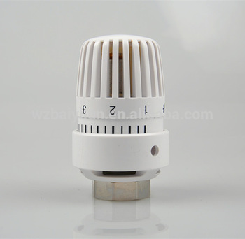 adjustable plastic thermostat with liquid sensor