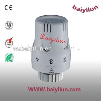 EN215 Thermostat head with liquid sensor J type;Thermostatic head with RoHS