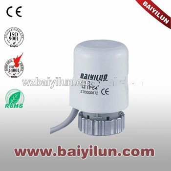 White AC 24V/220V Nc Thermal Actuator/Standard Wax sensor electric actuator