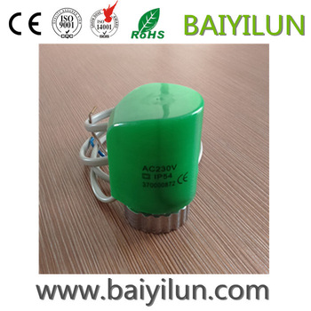 CE electric thermal actuator, 24V 220 V 110V M30*1.5 2wires actuator