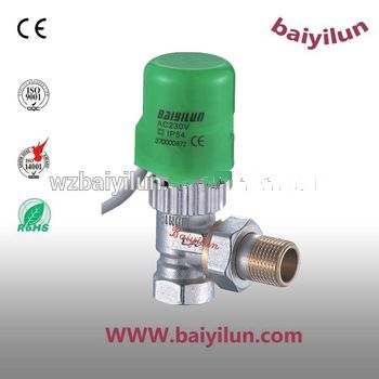 Green AC 24V/220V Nc Thermal Actuator Valve