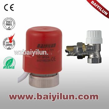 Electro thermal valve;Red AC 24V/220V Nc Thermal Actuator Valve