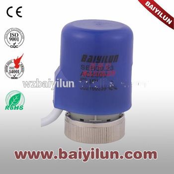 M30*1.5 electric actuator; Blue AC 24V/220V Nc Thermal Actuator