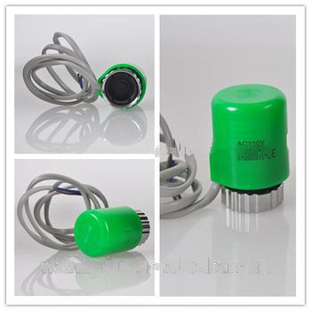 Two cables manifold wax actuator , heating system water valve electric actuator