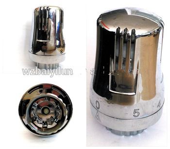 <font color='red'>Chromed</font> <font color='red'>Thermostatic</font> head with liquid sensor,<font color='red'>radiator</font> <font color='red'>valve</font> head