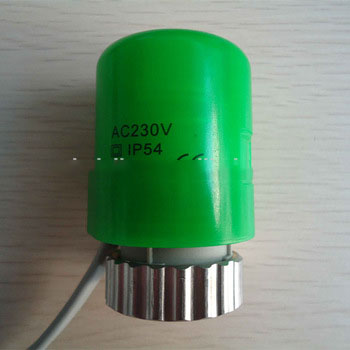 IP54 230Vvalve actuator ,M30*1.5 electric actuated choke valve