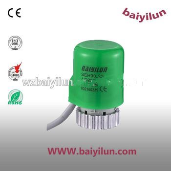 CE/EN215 electric thermo actuator/M30*1.5 AC 24V/220V Nc Thermal Actuator