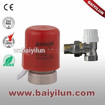 M30*1.5 Thermo electric valve; Red AC 24V/220V Nc Thermal Actuator Valve