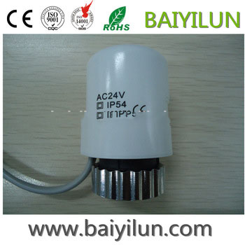 12V 230V electric thermal actuator,M30*1.5 floor heating actuator valve
