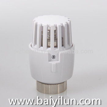 automatic twisted thermostatic head,underfloor heating thermostat