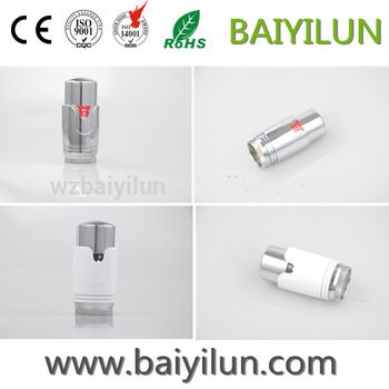 m30*1.5 thermostat with liquid element,brass nut ABS radiator head