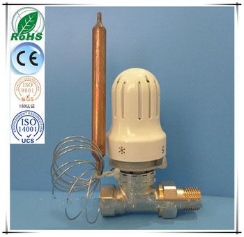 TRV electric remote control valve with H type thermal head