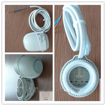 NO/NC 110V 230V import wax sensor electronic actuator for valve
