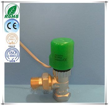 Wax sensor element smart controller electric actuator valve