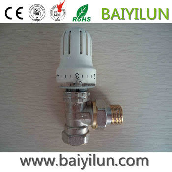 3/4 radiator angled valves type H,20mm’ automatic thermostatic valves