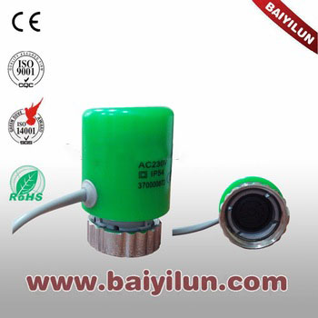 EN215 New type electric actuator/import wax sensor and ac 220V thermal actuator with NC