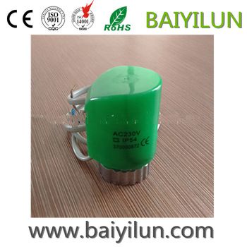underfloor heating heating valve actuator,M30*1.5 electric thermal actuator