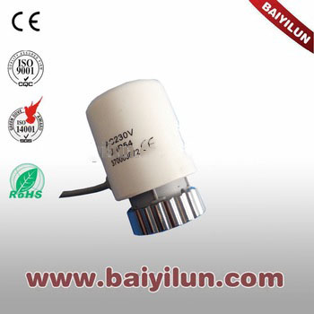 2-Wire 110V/230V NO Thermal Actuator With Vernet Wax,electric actuator IP54