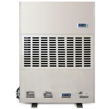 Industrial dehumidifier water restoration