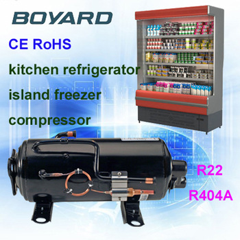 Hot sale! Low noise high COP refrigerant part 0.75 hp refrigerating unit kompressor for under counter beer refrigerator