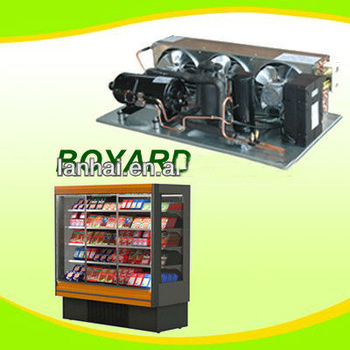 R404a refrigerator freezing condensing unit with rotary refrigerating compressor