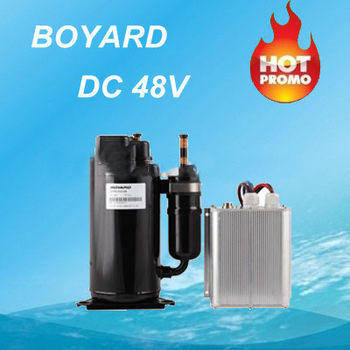 R134a electric automotive air conditioning compressor dc kompressor with bldc motor for truck portable air conditioner