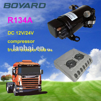 bldc dc rotary compressor for electric automotive air conditioning compressor