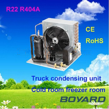 R22 walk in cooler refrigeration unit for commercial freezing coldstorage showcase with mini refrigerator compressor