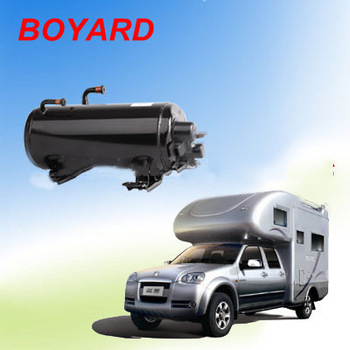 camper vans roof top mounting air conditioning system with lanhai rotary horizontal ac compressor