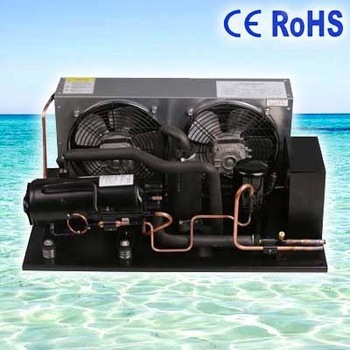 Lanhai RoHS R22 condensing units with refrigerator compressor climate controlled refrigeration