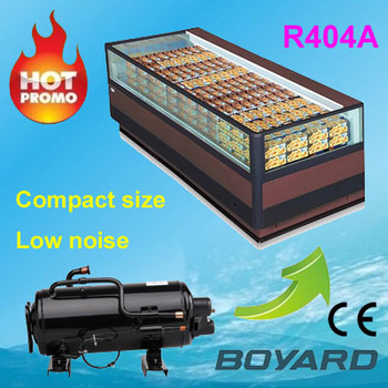 frigo parts R22 R404A lanhai refrigerator compressor QHD-13K replace aspera T2178GK for refrigerated isle cabinet checkout count