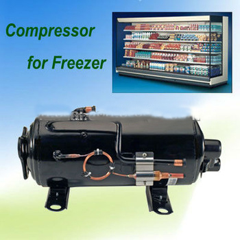 horizontal refrigerator with Boyard R404a horizontal refrigeration compressor condenser