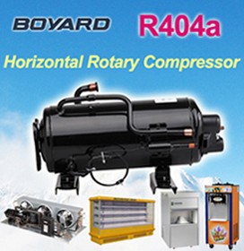 Refrigeration spare parts R404A refrigerant Compressor QHD-23K replace for frozen food supermarket display refrigerator