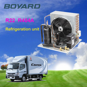 refrigerating spare r22 r404a heat exchanger condensing unit hqxd-16k for cold room mini fridg cooling system