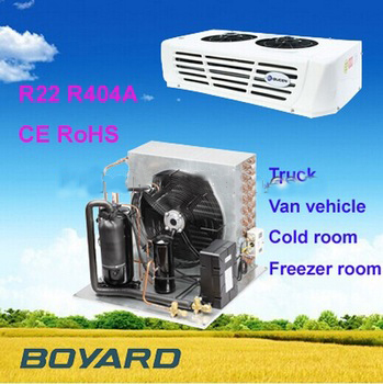 part refrigerator r404a van refrigeration system with refrigeration compressor for mini display