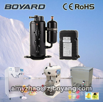 boyard r404a refrigeration compressor for fry ice cream machine