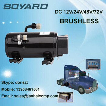 r134a zhejiang boyard brushless 48 volt dc compressor ac compresor airconditioning for 550W air conditioner