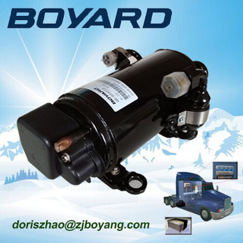 r134a zhejiang boyard brushless 12v 24v dc freezer compressor qdzh35g for mini fridge