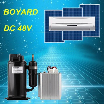 DC 48v solar power air conditioner for carport solar portable air condition 12 volt rv air conditioner