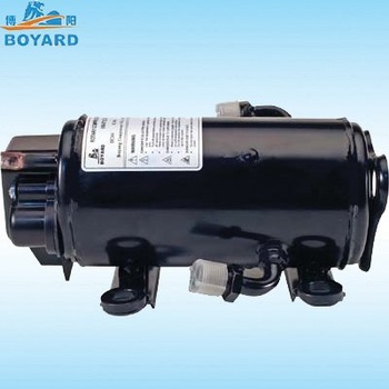 Truck tracotor construction machinery excavator air conditioner R134a brushless 12v dc air conditioner compressor boat motors