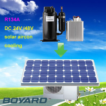 12v 24v dc inventer bldc compressor boyard for solar air conditioner China supplier