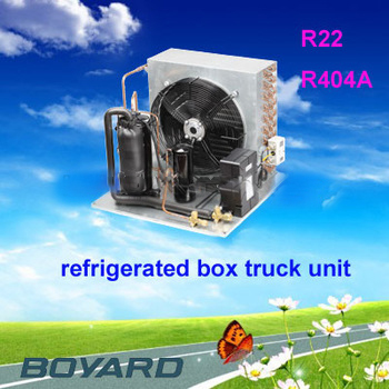 Refrigerated Truck parts r404a van monoblock refrigeration unit for bottom freezer refrigerator cooling refrigerant units